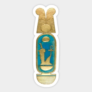 Pharaoh Amenhotep III Royal Cartouche Sticker